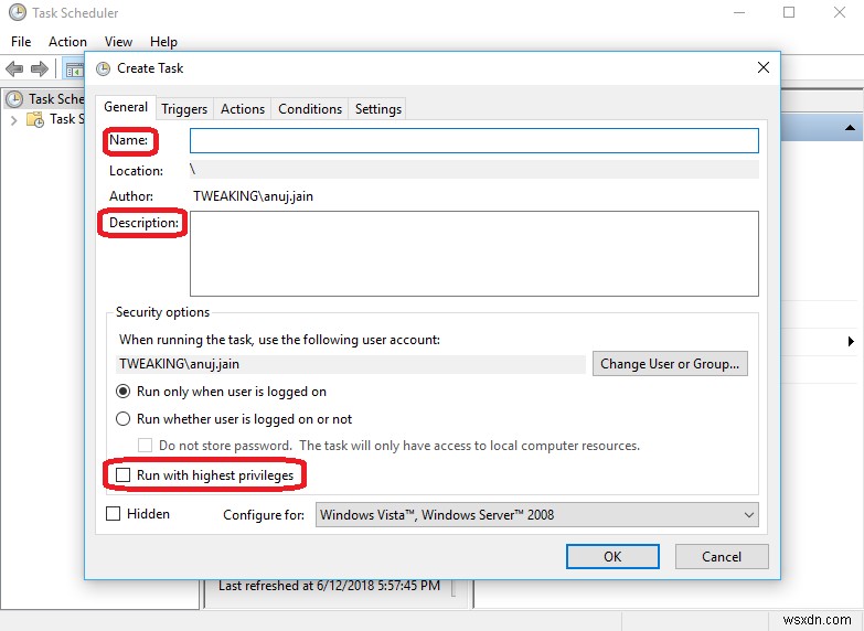 Windows टास्क शेड्यूलर में शेड्यूल्ड कार्यों में देरी करके बूट समय तेज़ करें