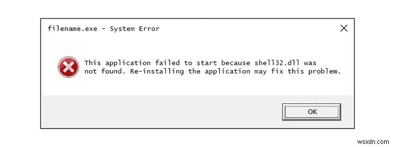 Shell32.dll Not Found त्रुटि ठीक करें: चरण-दर-चरण गाइड