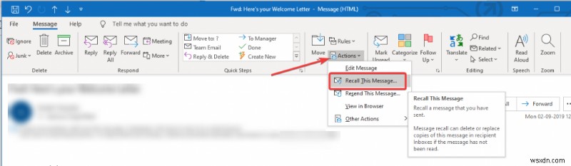 Outlook में भेजे गए ईमेल को कैसे वापस लाएं: चरण-दर-चरण मार्गदर्शिका