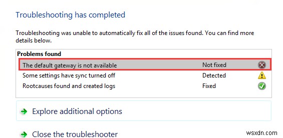 Windows 10  डिफ़ॉल्ट गेटवे उपलब्ध नहीं  त्रुटि को त्वरित रूप से ठीक करें (1903 अपडेट)