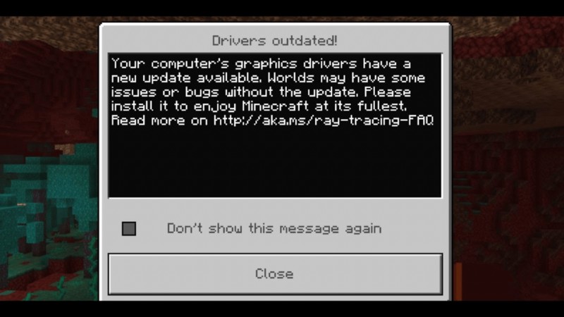 Minecraft  ड्राइवर्स आउटडेटेड  एरर ठीक करें: चरण-दर-चरण गाइड