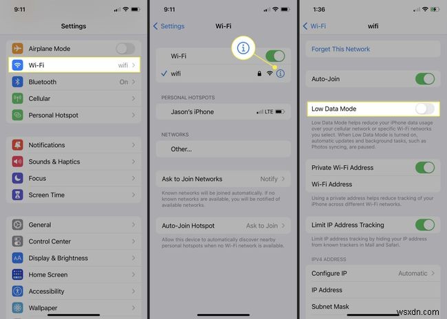 अपने iPhone पर लो डेटा मोड कैसे बंद करें