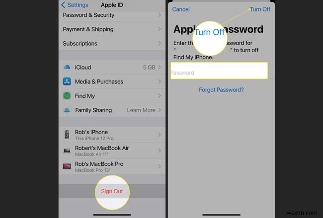 Apple ID से डिवाइस कैसे निकालें