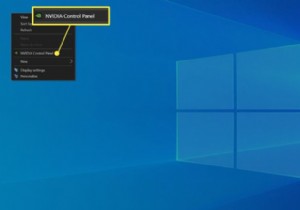 एनवीडिया कंट्रोल पैनल कैसे खोलें