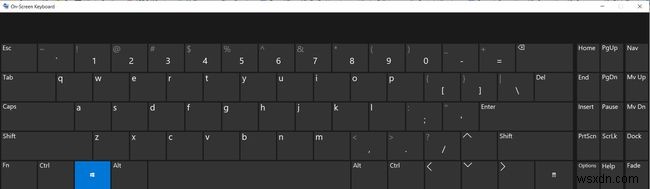 Windows 10 में ऑन-स्क्रीन कीबोर्ड को कैसे सक्षम या अक्षम करें