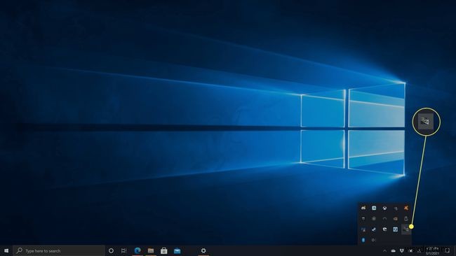 Windows 10 सिस्टम ट्रे में आइकॉन कैसे दिखाएं या छुपाएं