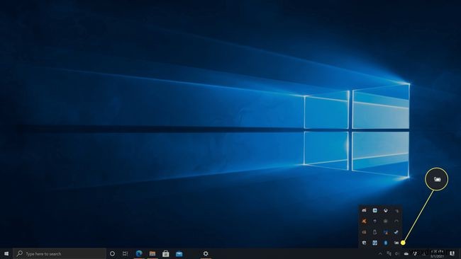 Windows 10 सिस्टम ट्रे में आइकॉन कैसे दिखाएं या छुपाएं