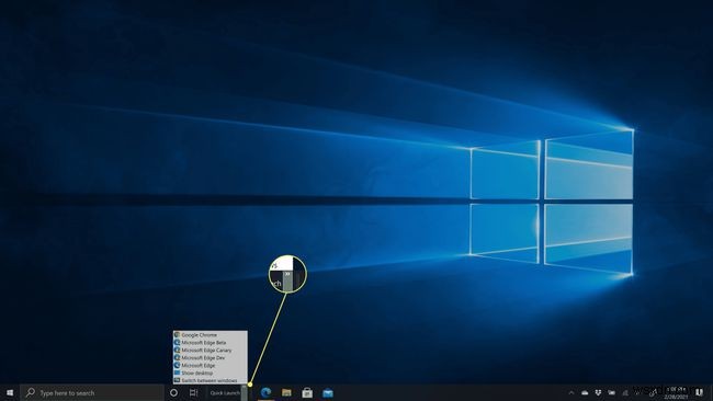 Windows 10 में त्वरित लॉन्च टूलबार कैसे जोड़ें