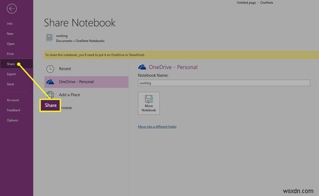 OneNote को अपने OneDrive खाते से कैसे सिंक करें