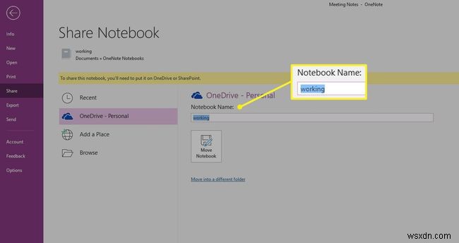 OneNote को अपने OneDrive खाते से कैसे सिंक करें