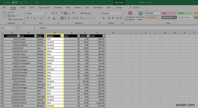 Excel में कॉलम कैसे मूव करें