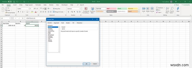 Excel में EDATE फ़ंक्शन का उपयोग कैसे करें