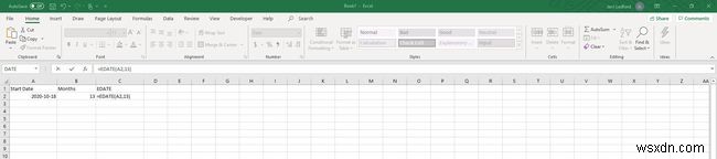 Excel में EDATE फ़ंक्शन का उपयोग कैसे करें