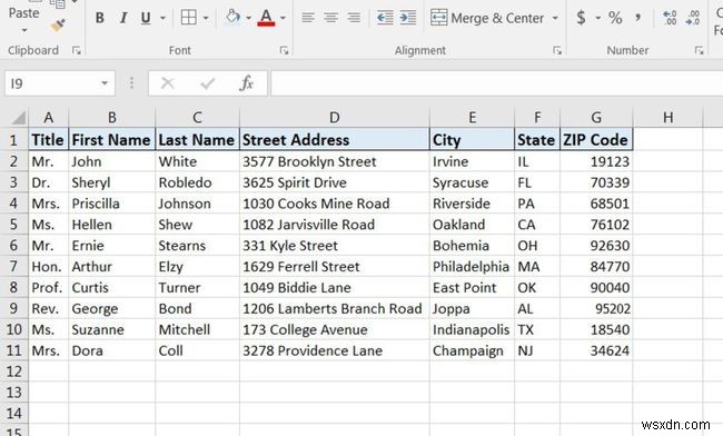 Excel से लेबल कैसे प्रिंट करें