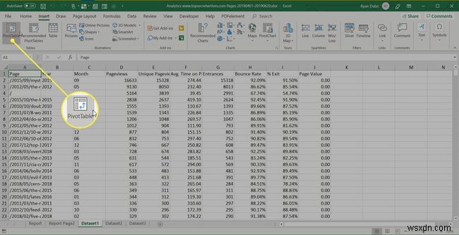 Excel में रिपोर्ट कैसे बनाएं