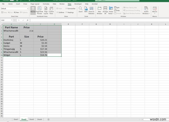 Excel में किसी पेज को कैसे डिलीट करें