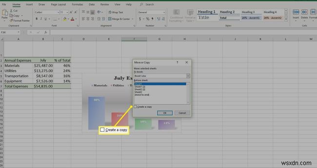 Excel में किसी शीट को कॉपी कैसे करें