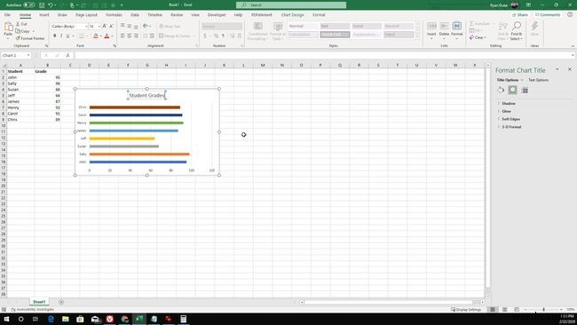 Excel में बार ग्राफ कैसे बनाएं