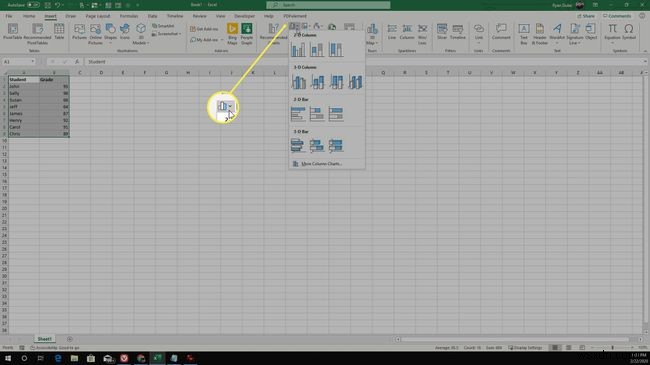 Excel में बार ग्राफ कैसे बनाएं