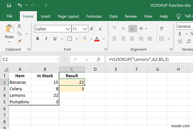 एक्सेल में VLOOKUP फ़ंक्शन का उपयोग कैसे करें