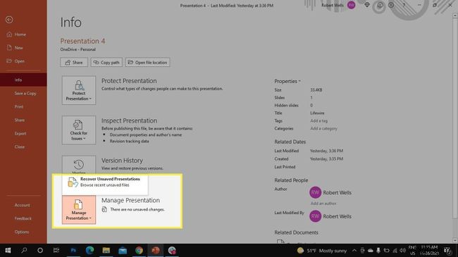 एक सहेजे नहीं गए PowerPoint को कैसे पुनर्प्राप्त करें