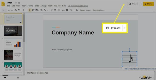 Google स्लाइड में ऑडियो कैसे जोड़ें