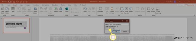 PowerPoint पर वॉयसओवर कैसे करें