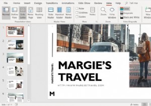 PowerPoint में स्लाइड सॉर्टर व्यू का उपयोग कैसे करें