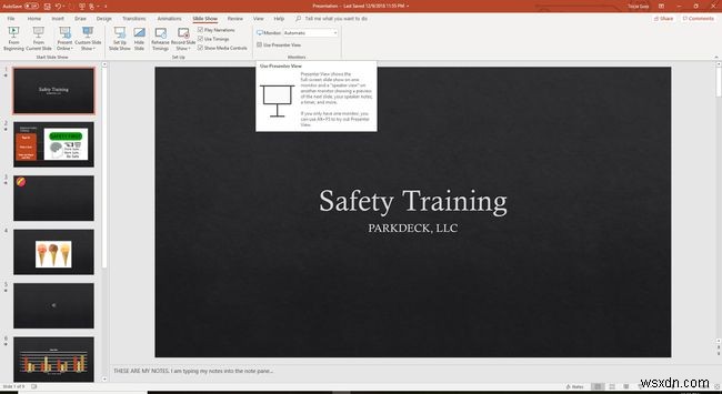 PowerPoint में स्पीकर नोट्स का उपयोग कैसे करें