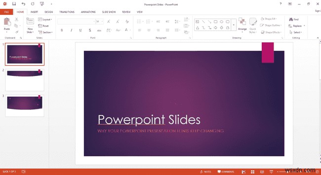 अपने PowerPoint प्रस्तुति फ़ॉन्ट्स को बदलने से रोकें