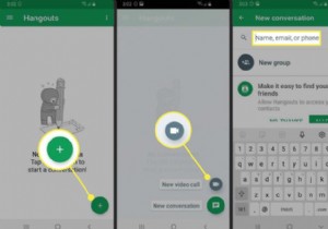 स्मार्टफोन पर Google Hangouts का उपयोग कैसे करें
