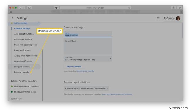Google कैलेंडर कैसे हटाएं