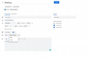 Google कैलेंडर में किसी ईवेंट को निजी कैसे बनाएं