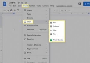 Google डॉक्स पर चार्ट कैसे बनाएं