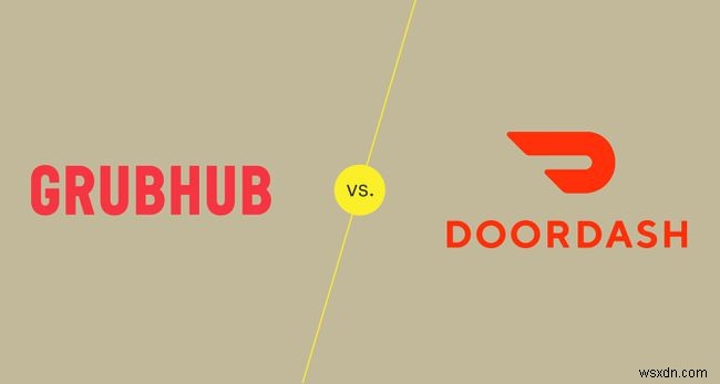 खाद्य वितरण सेवा युद्ध:Grubhub बनाम DoorDash