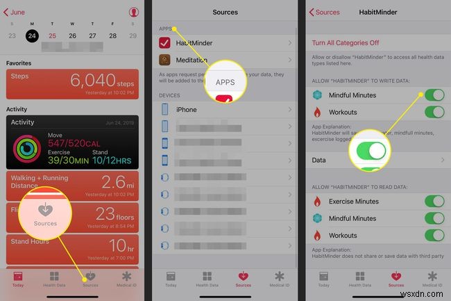 Apple Health App का उपयोग कैसे करें