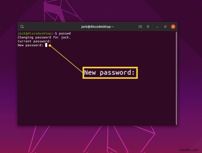 लिनक्स में अपना यूजर पासवर्ड कैसे बदलें