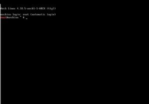 आर्क लिनक्स कैसे स्थापित करें
