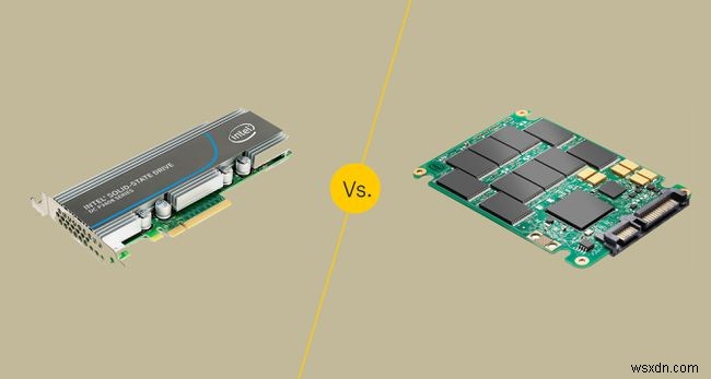 PCIe बनाम SATA SSDs