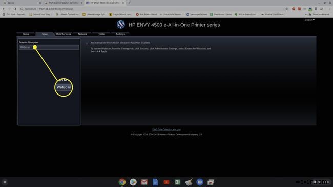 Chromebook पर स्कैन कैसे करें