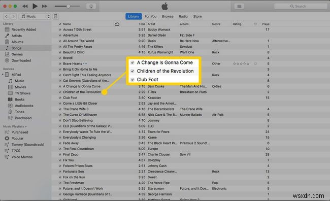 iTunes Sync:केवल कुछ गानों को कैसे सिंक करें