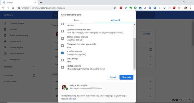 Chrome स्वतः भरण सेटिंग कैसे प्रबंधित करें