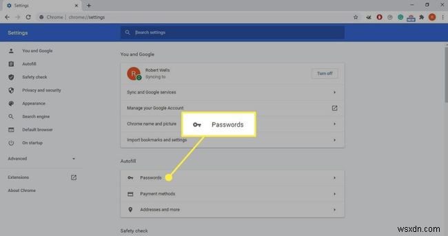 Chrome में पासवर्ड कैसे दिखाएं