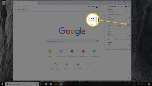 Google Chrome में पूर्ण-स्क्रीन मोड कैसे सक्रिय करें