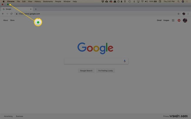 Google Chrome में पूर्ण-स्क्रीन मोड कैसे सक्रिय करें