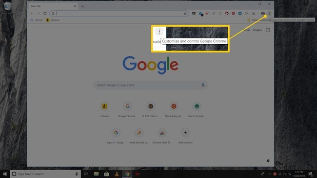 Google Chrome में पूर्ण-स्क्रीन मोड कैसे सक्रिय करें