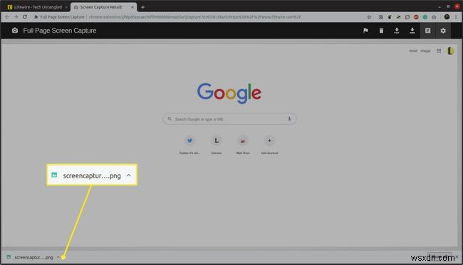 Chrome में पूरे पेज का स्क्रीनशॉट कैसे लें