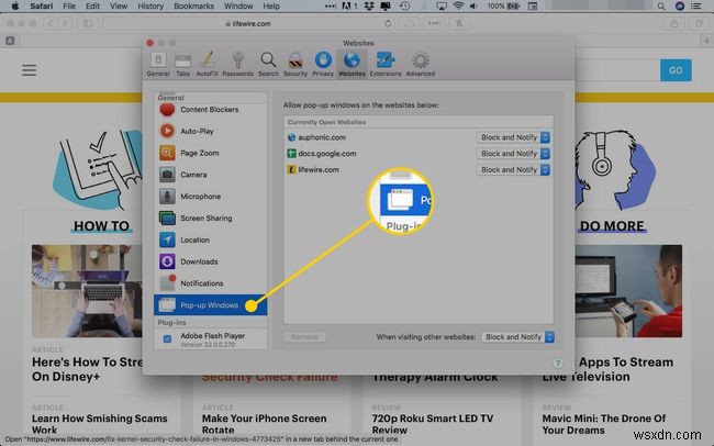Safari पॉप-अप ब्लॉकर को कैसे सक्षम करें