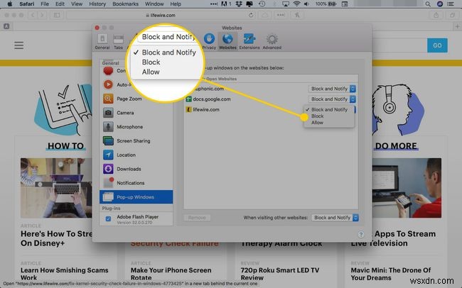 Safari पॉप-अप ब्लॉकर को कैसे सक्षम करें