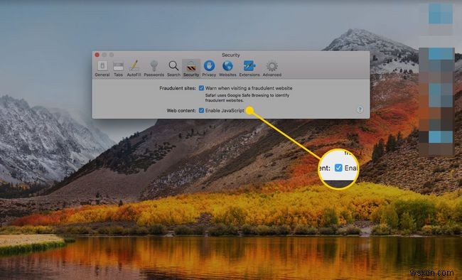 Safari वेब ब्राउजर में जावास्क्रिप्ट को कैसे निष्क्रिय करें